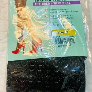 Wish Bone Black Shaping TightsNIP